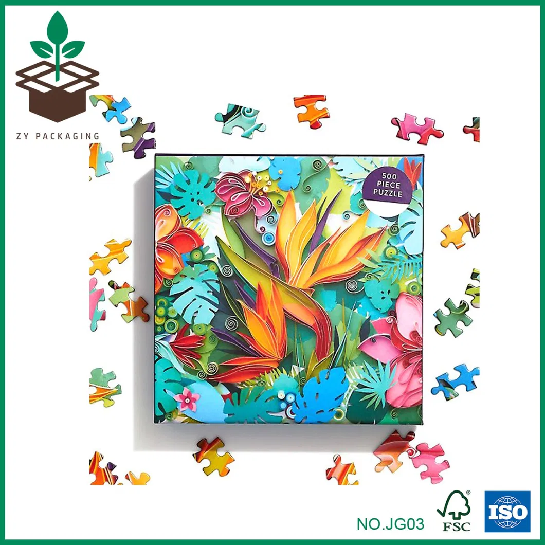 1000PCS Jigsaws. Size/Logo/Materials Can Be Customized, Fsc Certified Jigsaw Puzzles.