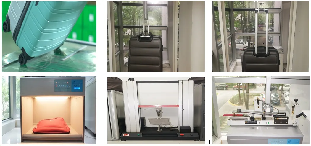 20" 24" 28" 3PCS Set Light Weight Fashionable Printing Polyester Luggage with Two Front Pockets and Aluminum Trolley System