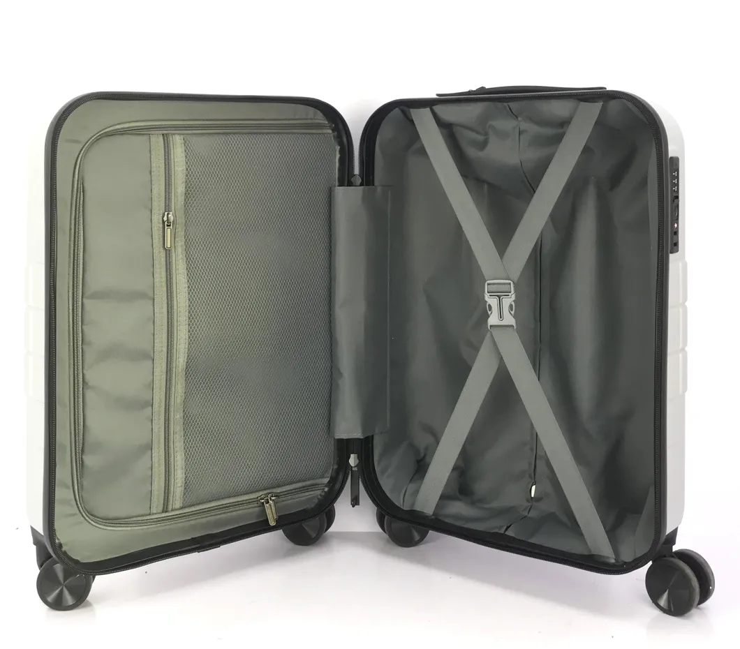 2019 Newest Trolley Luggage Worship Simple ABS+PC Travel Suitcase Set