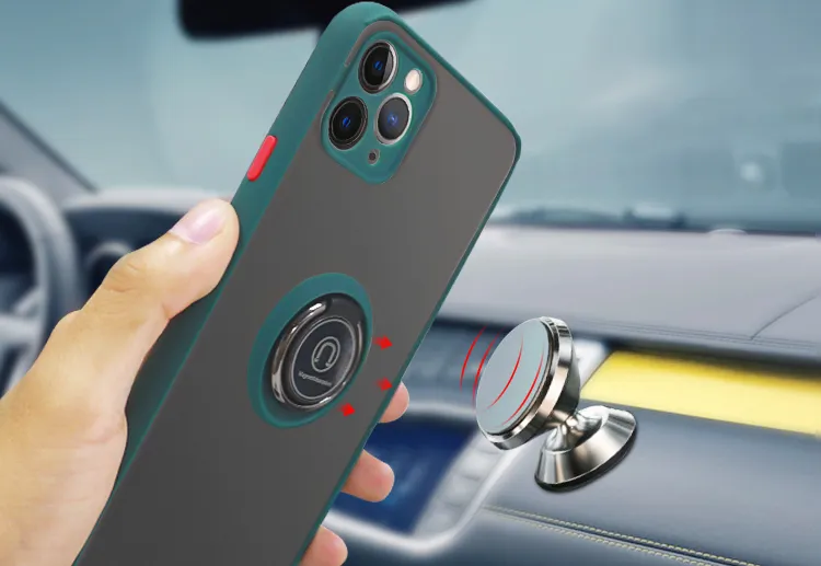 2020 Explosion Custom PC+TPU Magnetic Phone Case with Kickstand for iPhone/Samsung/Huawei/Xiaomi/Redmi/LG/Motorola