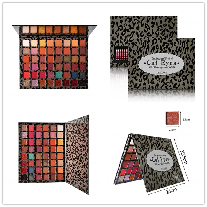 2020 Hot Selling Cardboard Packaging Cosmetic Eyeshadow Palette