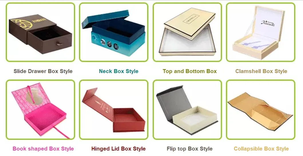 2021 New Design Luxury Jewelry Packaging Boxes Jewelry Display Boxes for Ring/Earring/Necklace/Pendant/Bangle