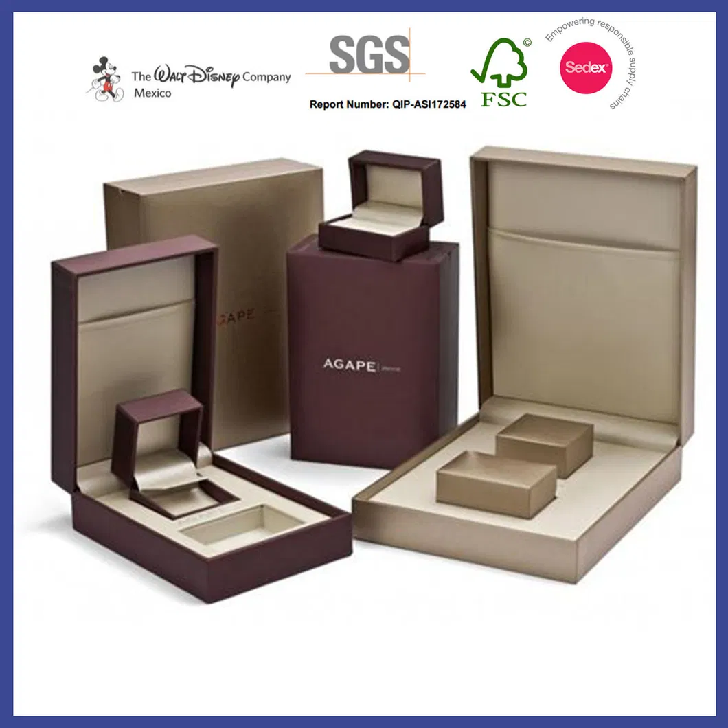 2021 New Design Luxury Jewelry Packaging Boxes Jewelry Display Boxes for Ring/Earring/Necklace/Pendant/Bangle