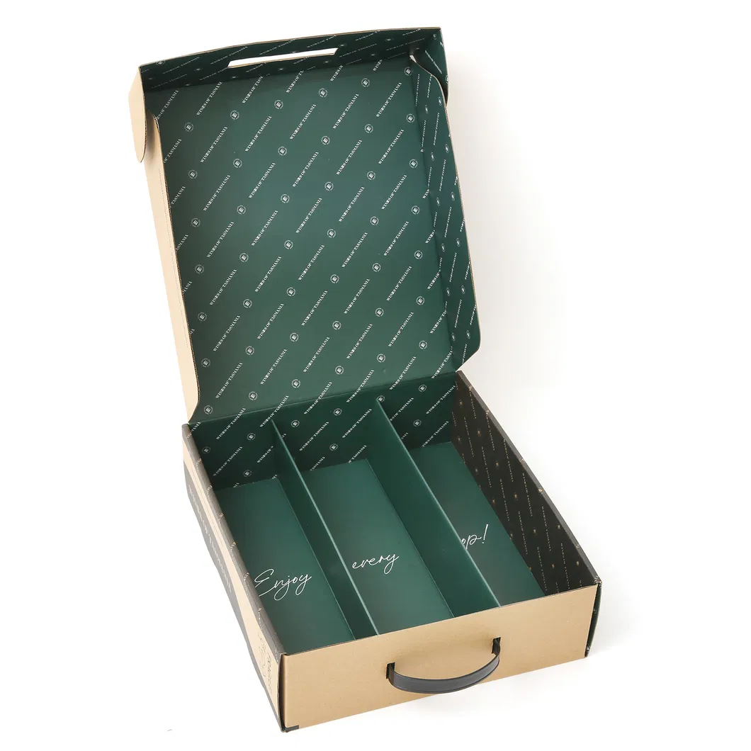 2b Corrugated Vodka Champagne Whisky Wine Box