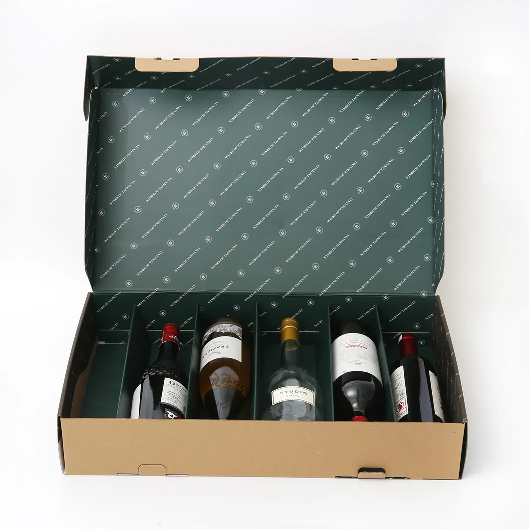 2b Corrugated Vodka Champagne Whisky Wine Box