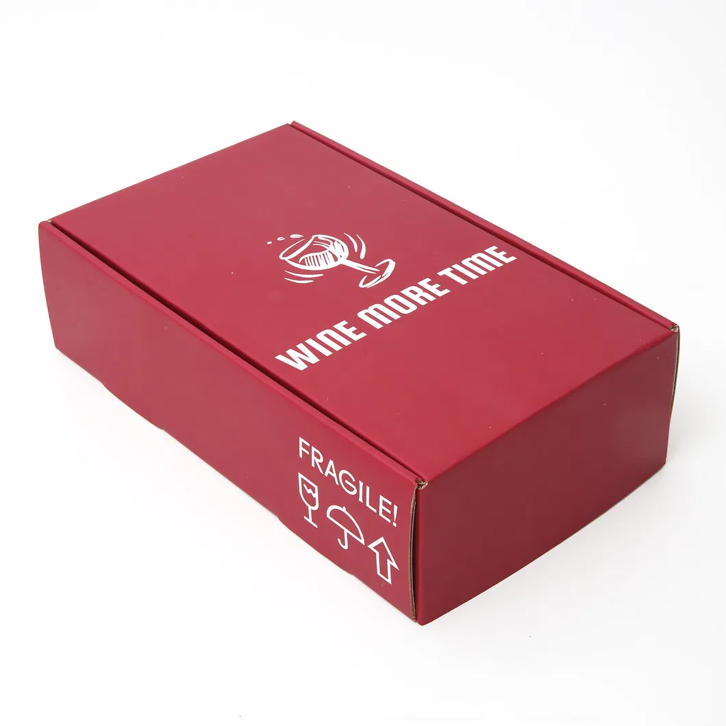 2b Corrugated Vodka Champagne Whisky Wine Box