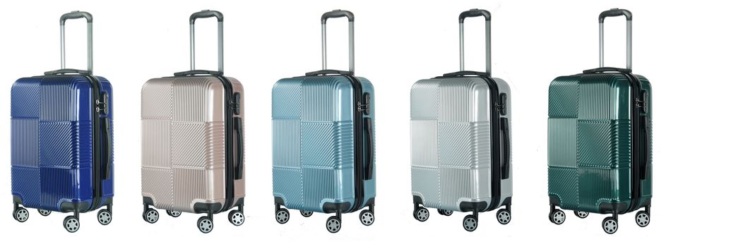 3PCS OEM Aluminum Trolley Travel Suitcase with Spinner Wheels