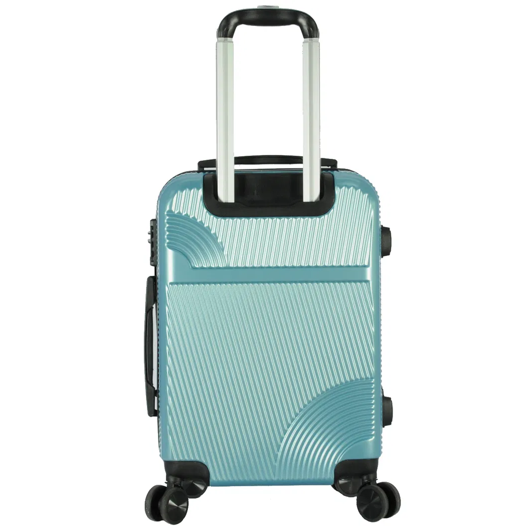 4 Wheels ABS Luggage Trolley Bags for Men Woman Children