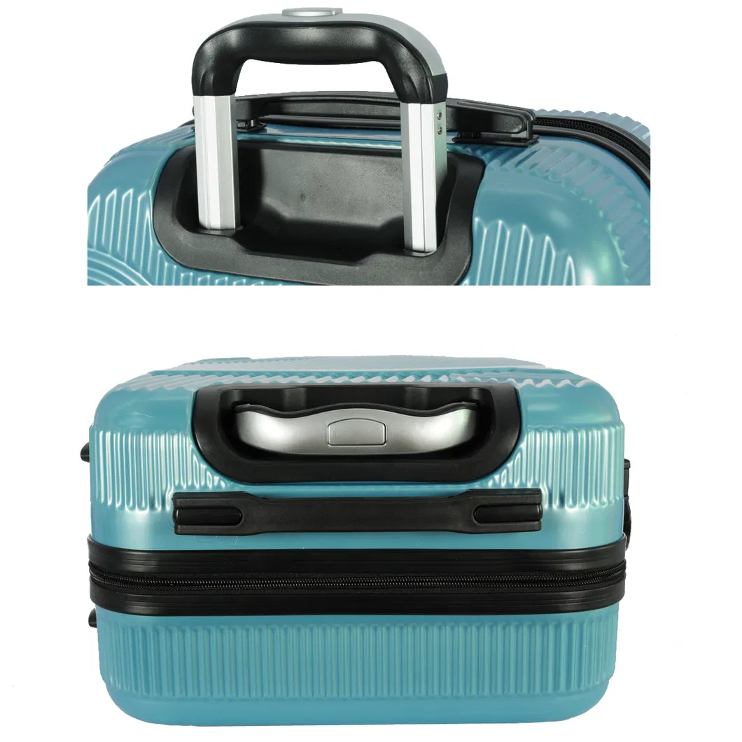 4 Wheels ABS Luggage Trolley Bags for Men Woman Children