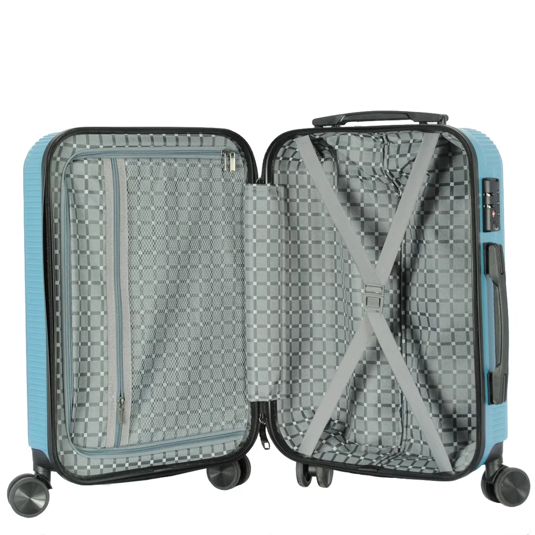 4 Wheels ABS Luggage Trolley Bags for Men Woman Children