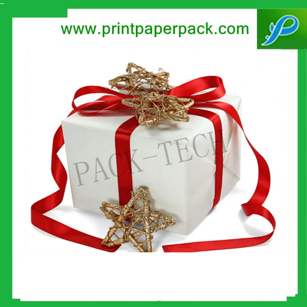 Bespoke Cute Christmas Gift Paper Box with Bow Tie