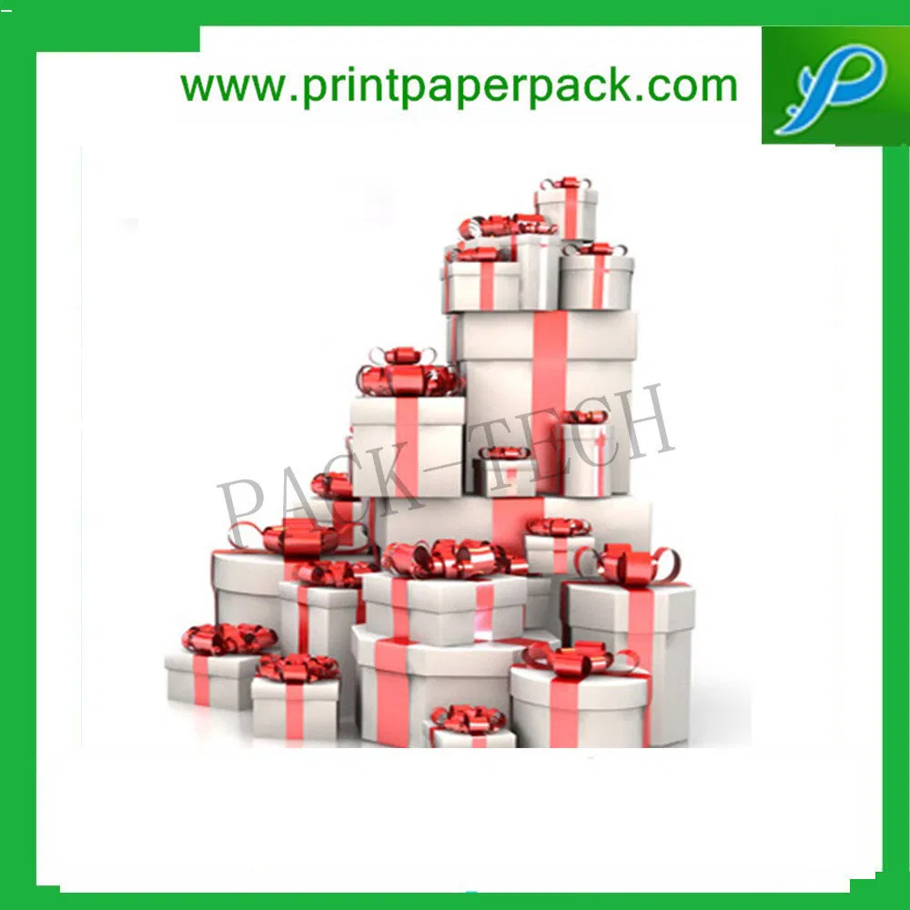 Bespoke Cute Christmas Gift Paper Box with Bow Tie