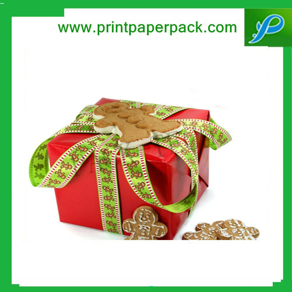 Bespoke Cute Christmas Gift Paper Box with Bow Tie