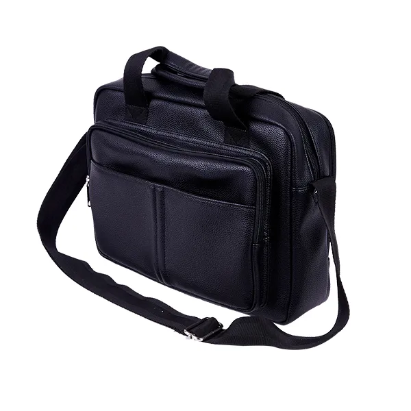 Black PU Briefcase Fashion Computer Bag