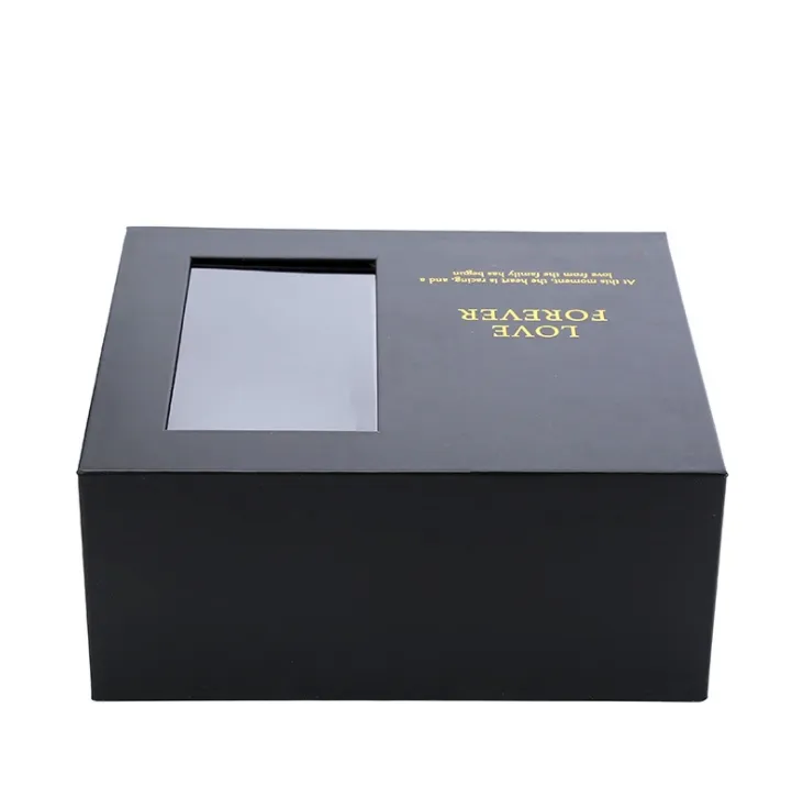 Black Window, Silk Thick Box Gift Box, Paper Gift Box, Packaging Box China