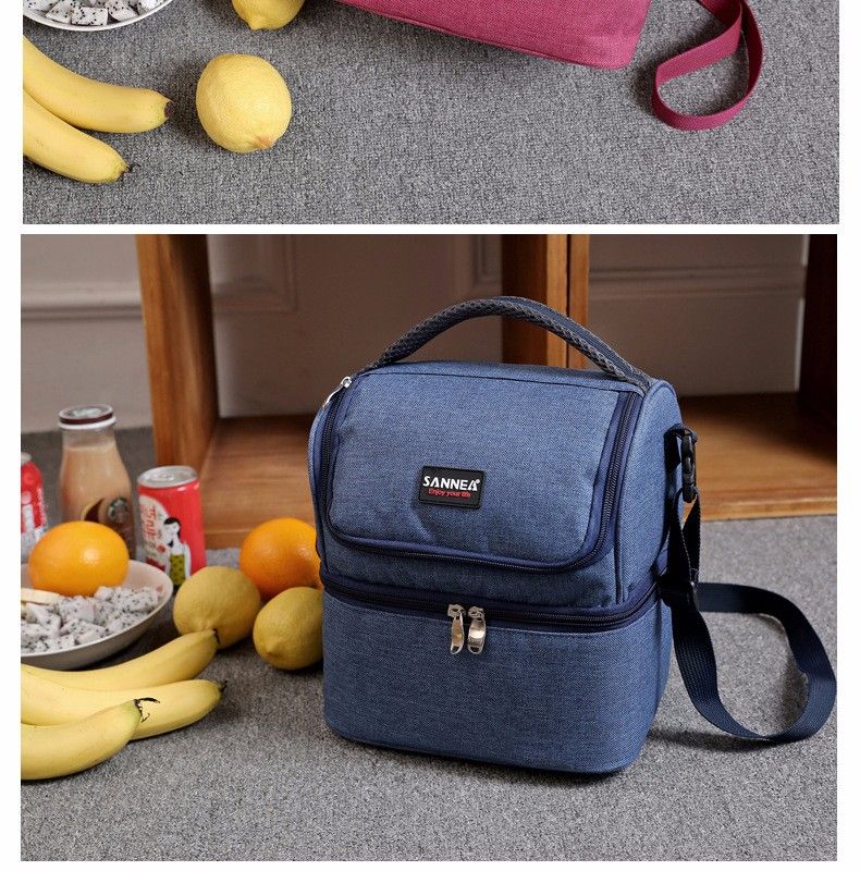 Bolsa Termica Cooler Bag for Food Storage Picnic Thermal Bags Travel Men Women Neoprene Lunch Bags 600d Material