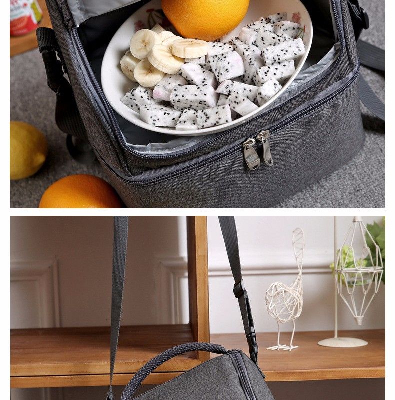 Bolsa Termica Cooler Bag for Food Storage Picnic Thermal Bags Travel Men Women Neoprene Lunch Bags 600d Material