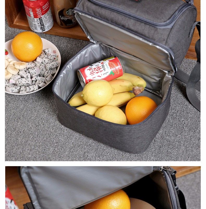 Bolsa Termica Cooler Bag for Food Storage Picnic Thermal Bags Travel Men Women Neoprene Lunch Bags 600d Material