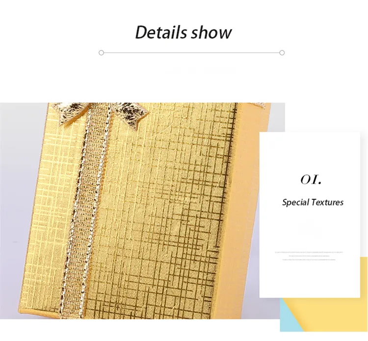 BSCI Disney Certified Factory Custom Ring Ear Ding Necklace Jewelry Box Paper Box