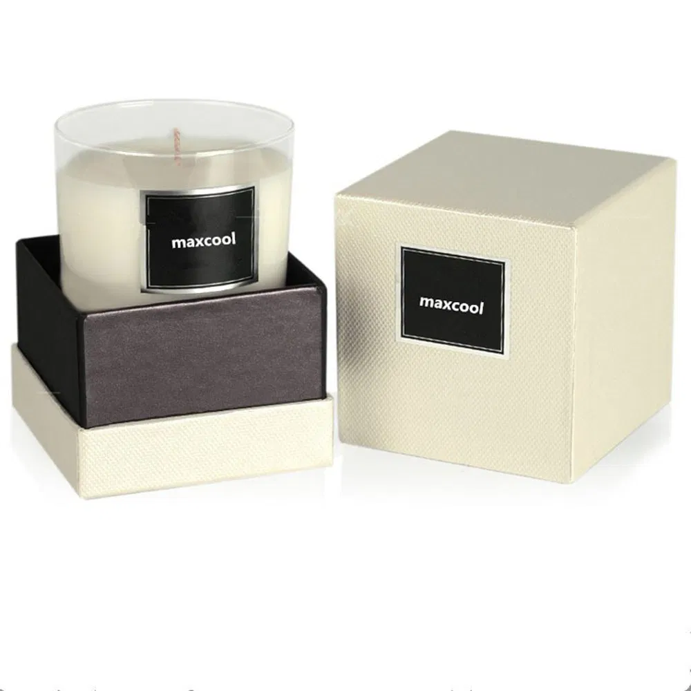 Candle Packaging Box with Insert in The Middle