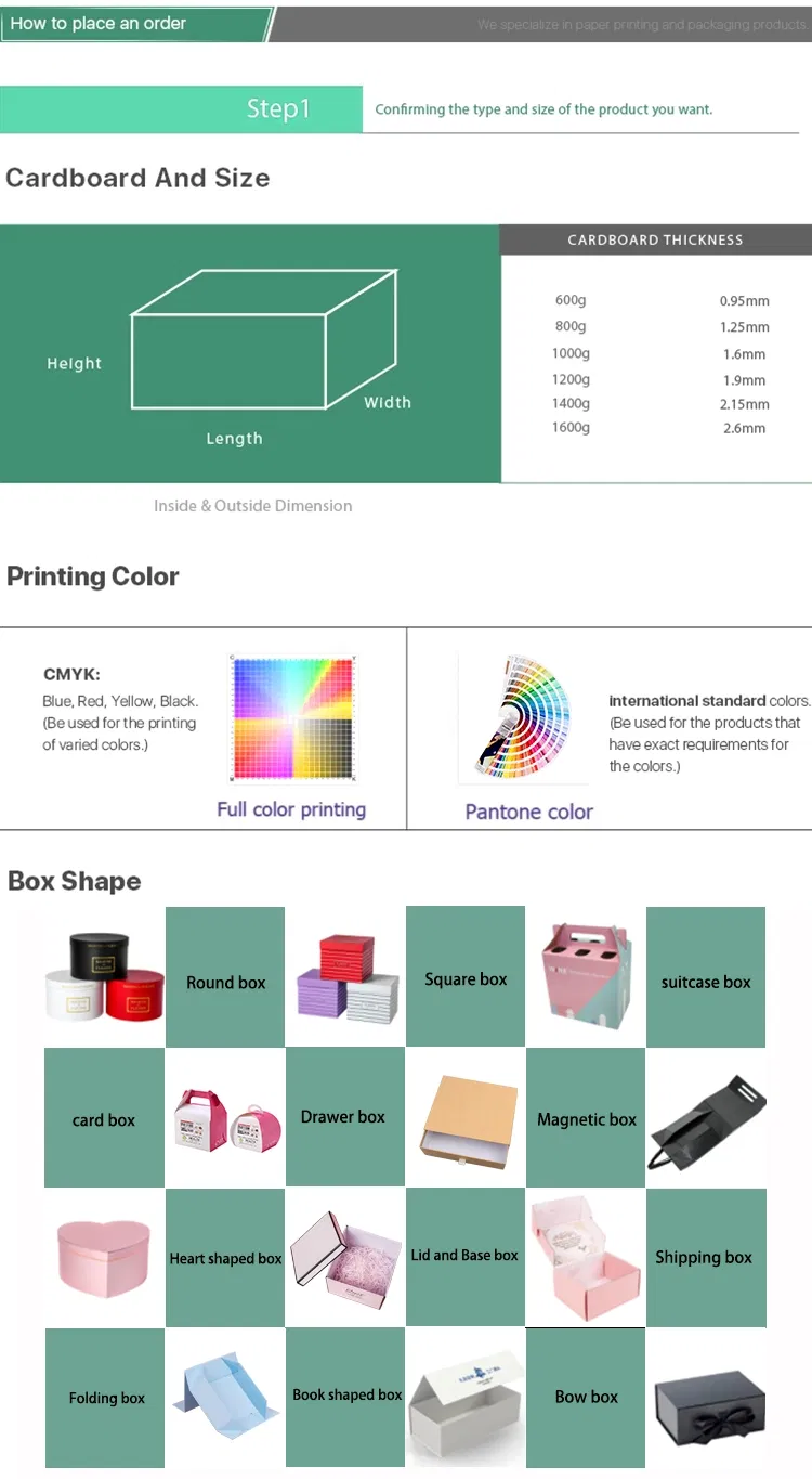 Cardboard Drawer Luxury Box Paper Boxes Hot Jl-B1061