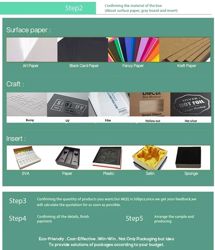 Cardboard Drawer Luxury Box Paper Boxes Hot Jl-B1061