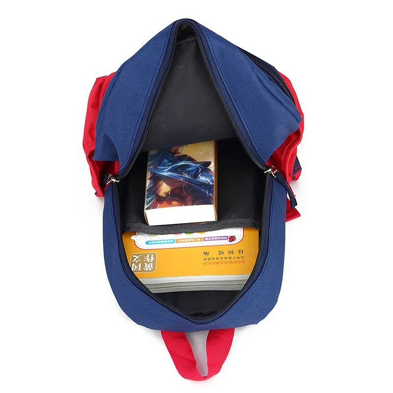 Children′s Bag New Nylon Backpack Cartoon Dinosaur Kindergarten Backpack Customized