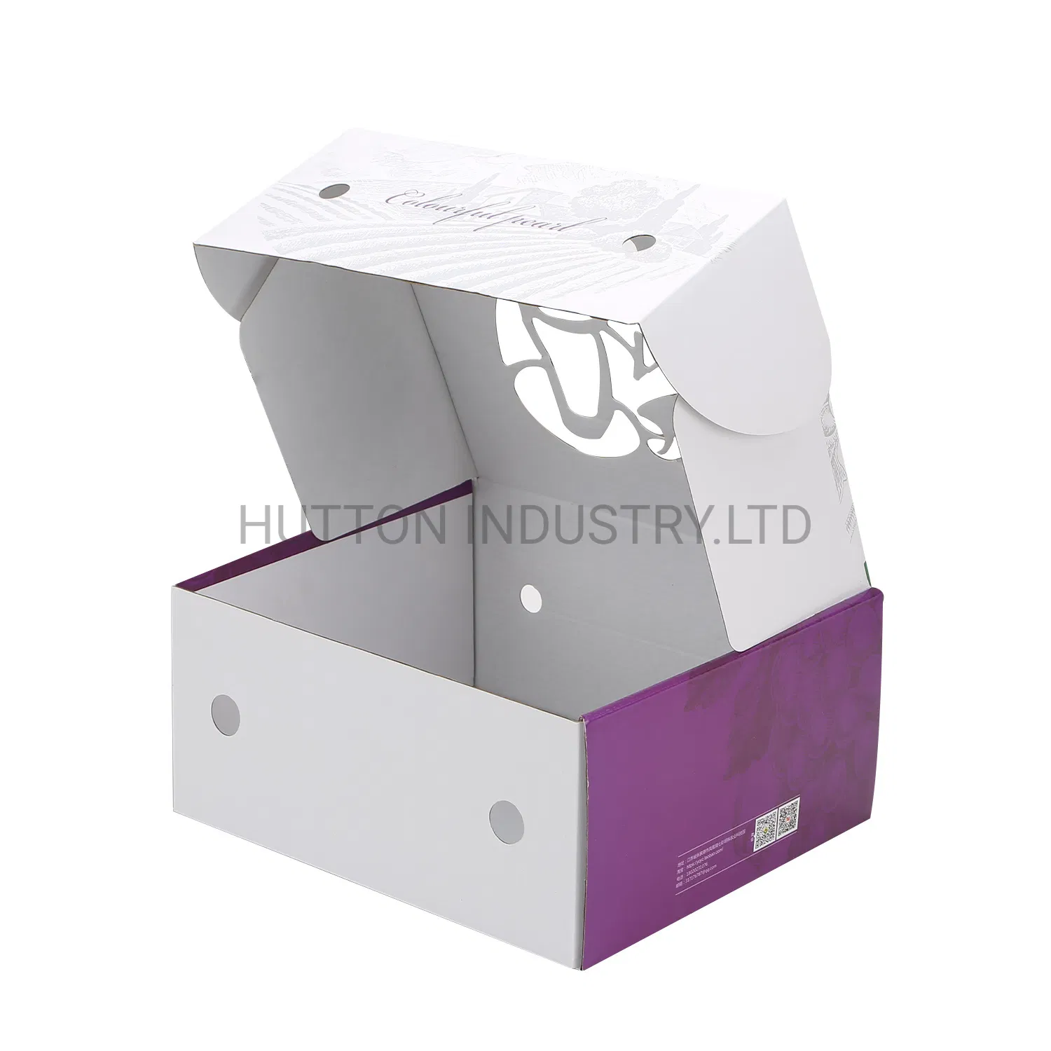 China Factory Custom Cardboard Fancy Fruit Gift Packing Box Color Box