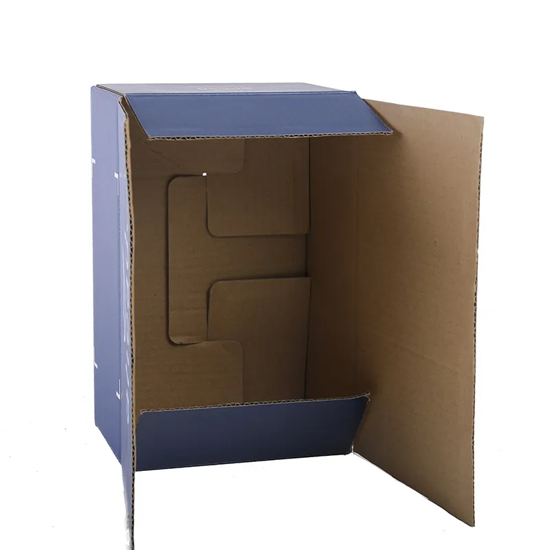 China Factory Eco Friendly Clothes Packaging Corrugated Shipping Box with Custom Logo