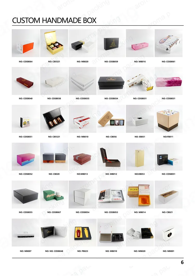 Chinese Style Red Cardboard Packaging Custom Design Letter Box