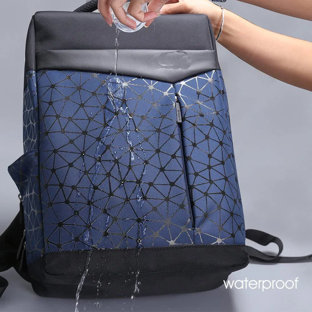 College 15.6 Laptop USB Backpack Antitheft Waterproof Office Slim Cool Backpack for Men