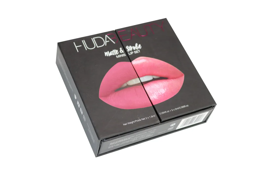 Cosmetic Box for Eyelashes Paperboard UV Coating Varnishing Vanishing Embossing Gold Foil Handmade Stamping Accept