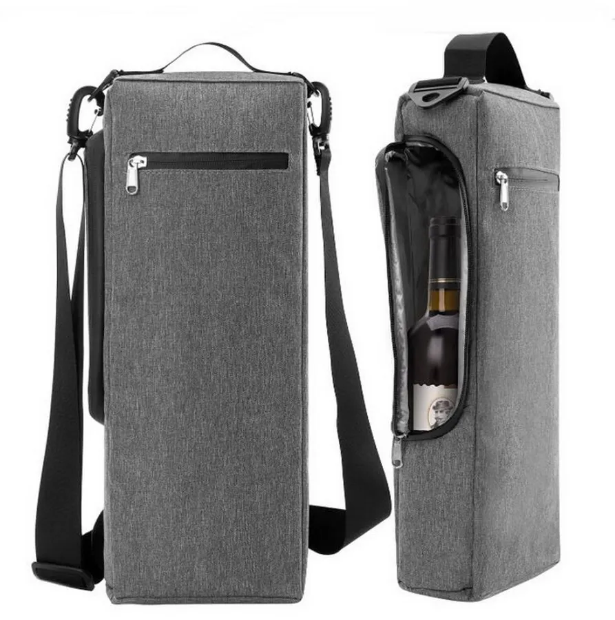 Custom Brand Waterproof Sport Gym Golf Bag Can Cooler Bag Thermal Leakproof Golf Insulated Wine Cooler Bag with Shoulder Strap