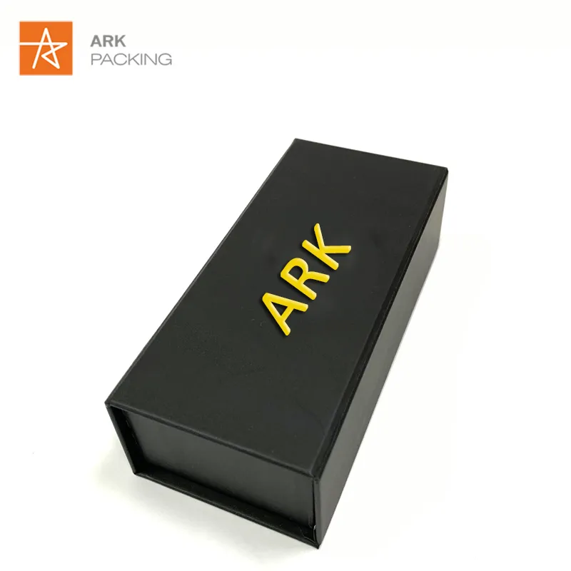 Custom Cosmetic Glass Bottles Paper Boxes Packaging Attar Essential Oil Nail Polish Book Magnetic Gift Box with Foam Insert