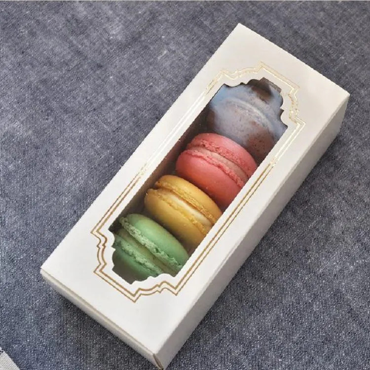 Custom Delicious Food Macaroon Packaging Gift Boxes