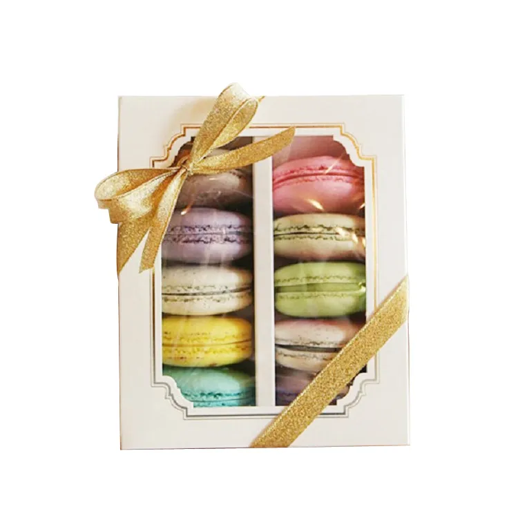 Custom Delicious Food Macaroon Packaging Gift Boxes