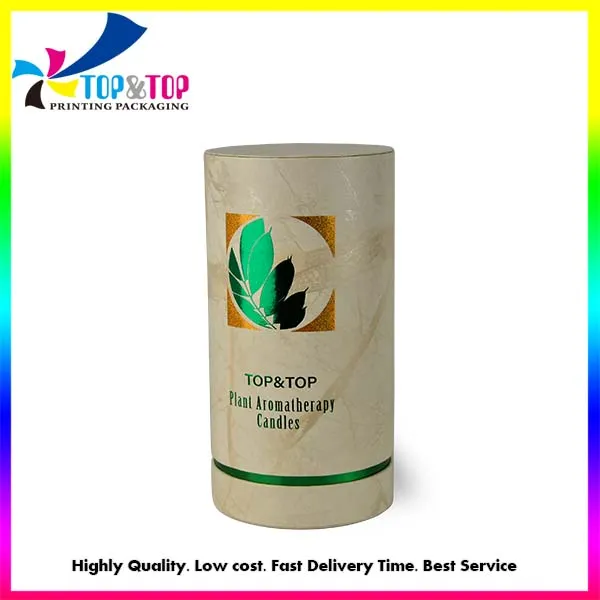 Custom Design Round Rigid Recycled Unique Perfume Essential Oil Packaging Cylinder Tube Box Manufacturer