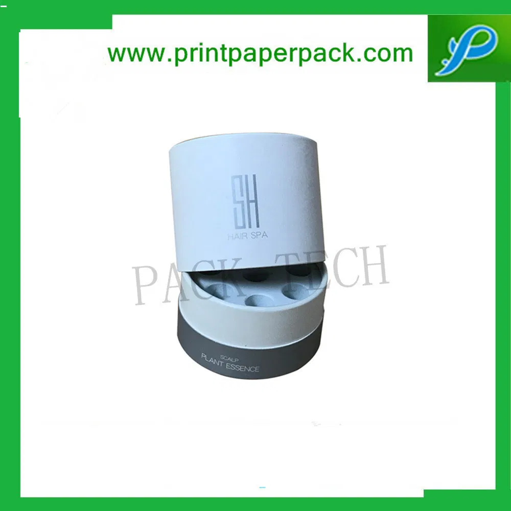 Custom Exquisite Cylinder Paper Box for Food / Health Care / Cosmetic Products Packaging