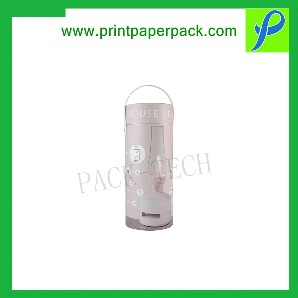 Custom Exquisite Cylinder Paper Box for Food / Health Care / Cosmetic Products Packaging