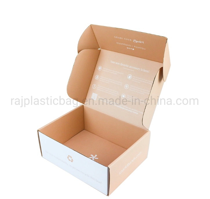 Custom Foldable Corrugated Cardboard Cosmetic Flower Shoes Wine Clothing Wig Perfume Food Shipping Mailer Mailing Carton Gift Packaging Box