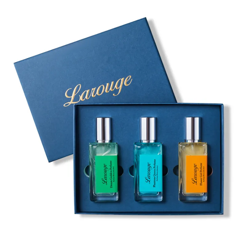 Custom Gold Hot Logo Essential Oil Gift Packaging Paper Box