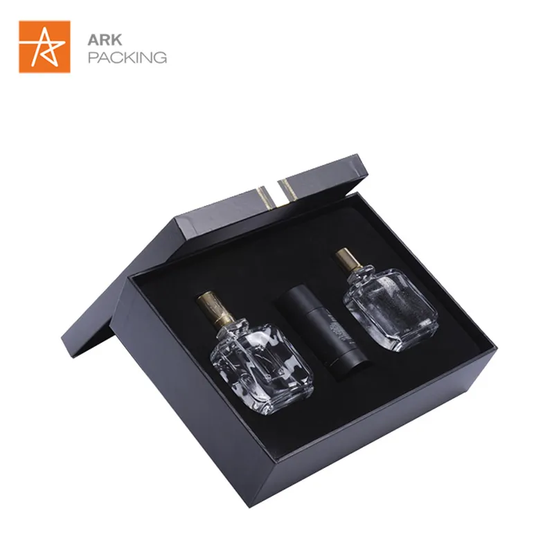 Custom Gold Hot Logo Essential Oil Gift Packaging Paper Box