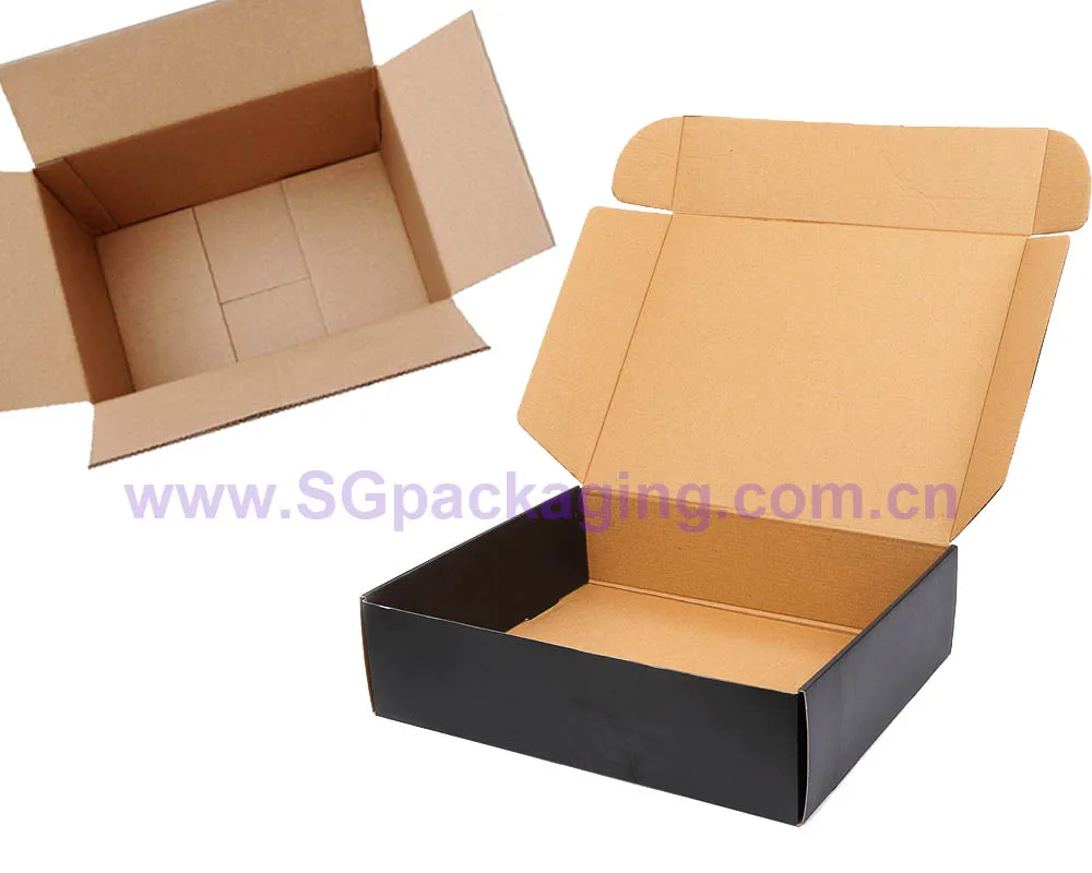 Custom Logo Printing Corrugated Cardboard Packaging Shipping Mail Box