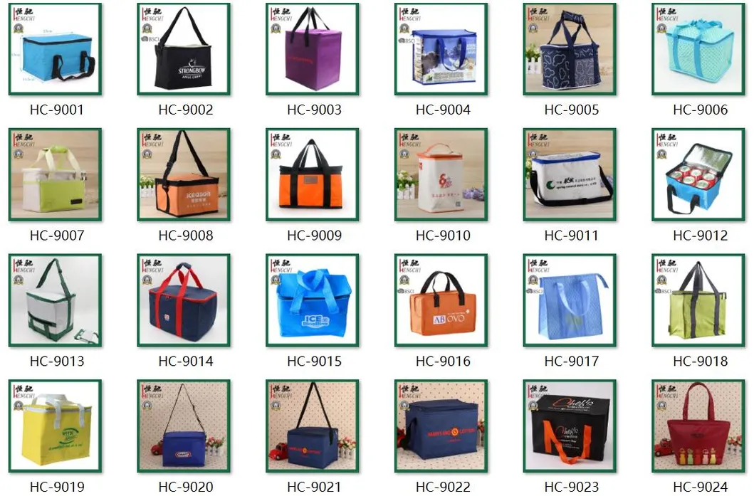 Custom Logo Waterproof Portable Soft Thermal Insulation Lunch Tote Cooler Bag for Office Food