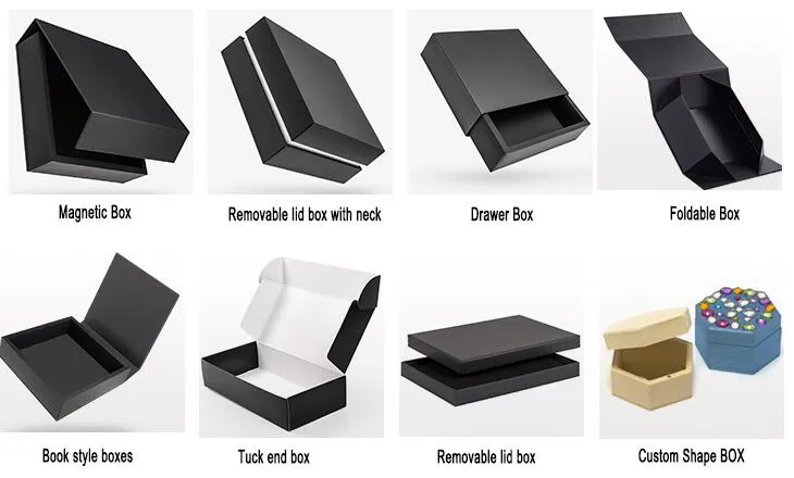 Custom Luxury Baby Adult Clothing Clothes Paper Gift Box Packaging Scarf/Food/Candle/Chocolate/Candle