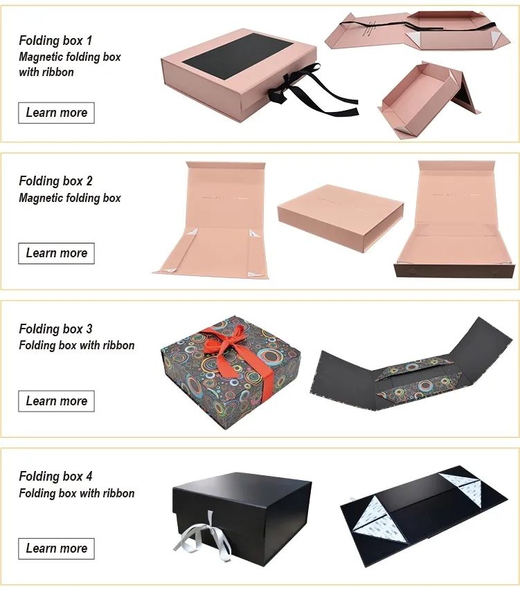 Custom Luxury Gift Paper Packaging Box for Garments and Clothing