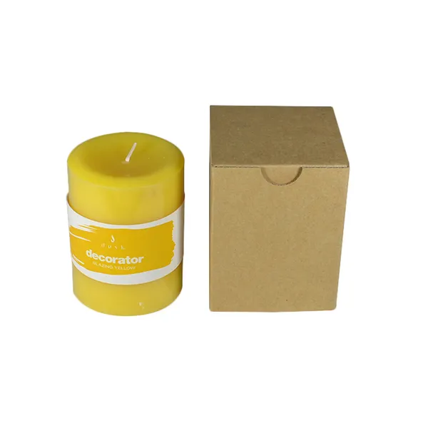 Custom Made Eco Friendly Recycle Candle Paper Packaging Boxes with Lids