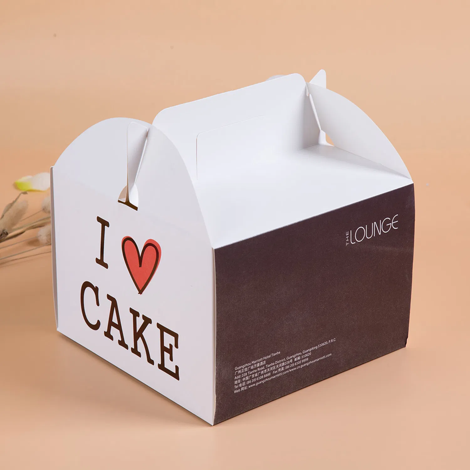 Custom Manufacturer Printing Food Packaging Mooncake Cake Gift Paper Box with Logo