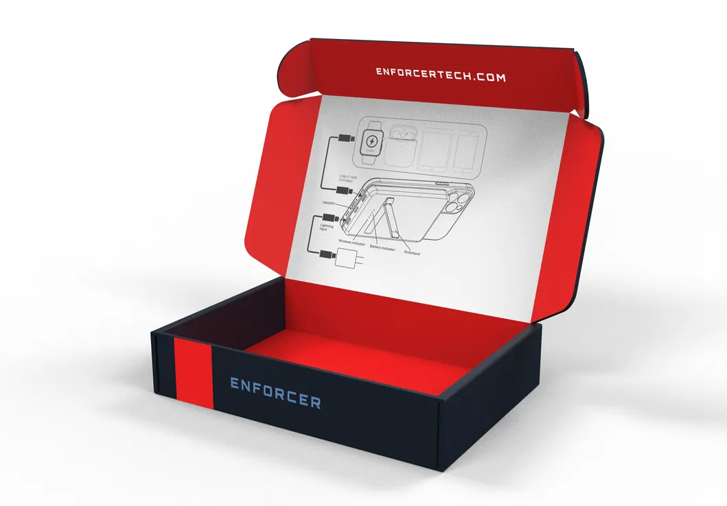 Custom Printed Corrugated Paper Cosmetic Packaging Mailer Box