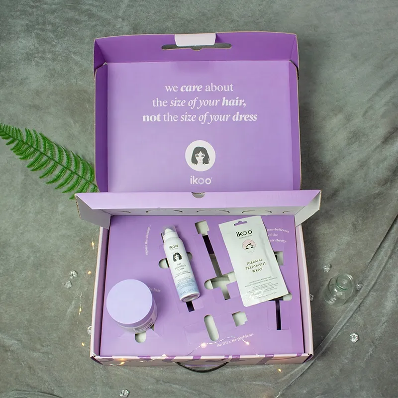 Custom Printed Packaging Luxury Jewelry Gift Black Corrugated Mailer